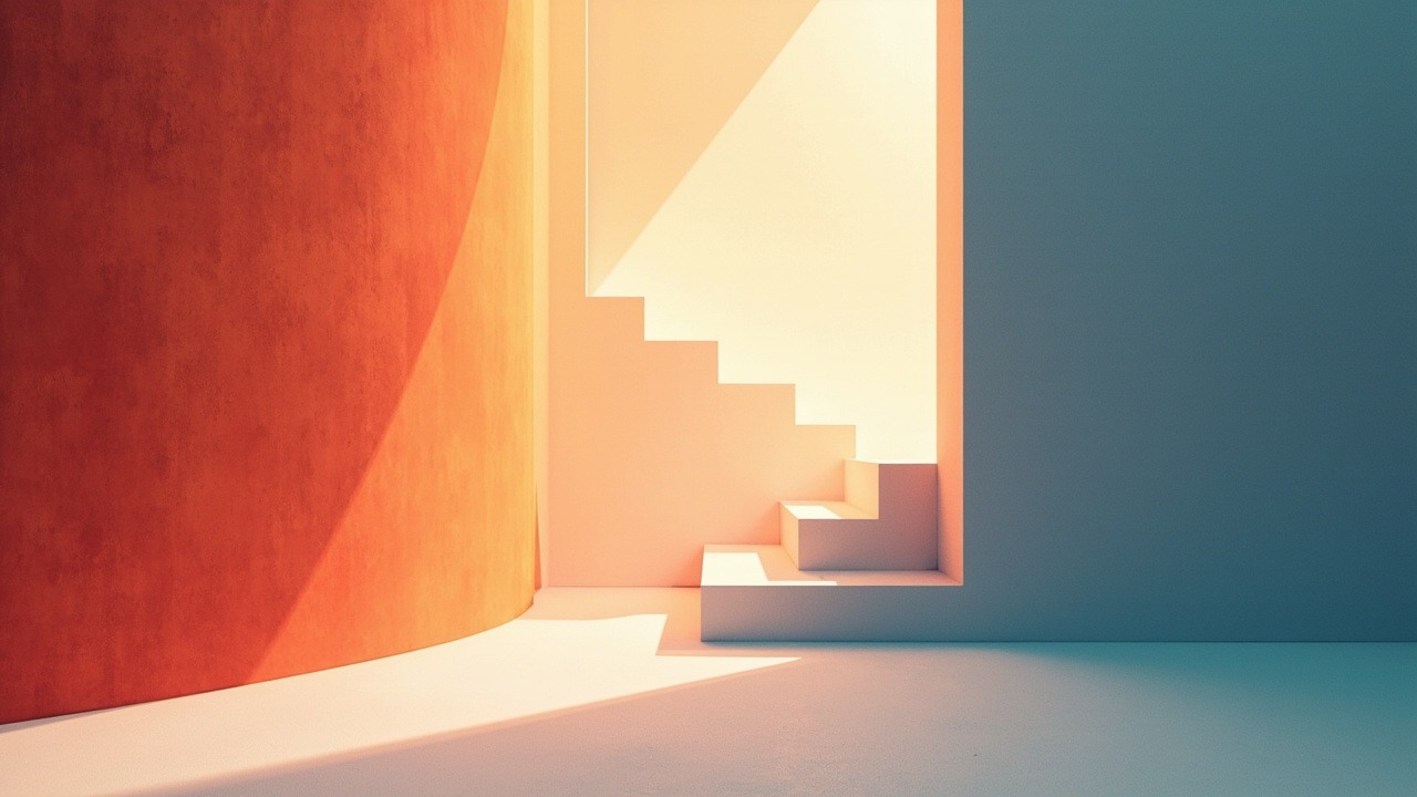 Abstract editorial illustration accompanying 